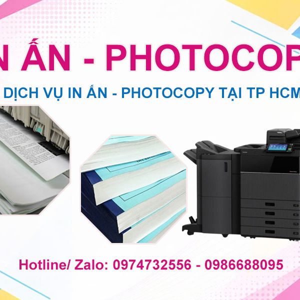 Dịch vụ in ấn - photocopy giá rẻ tại TP HCM